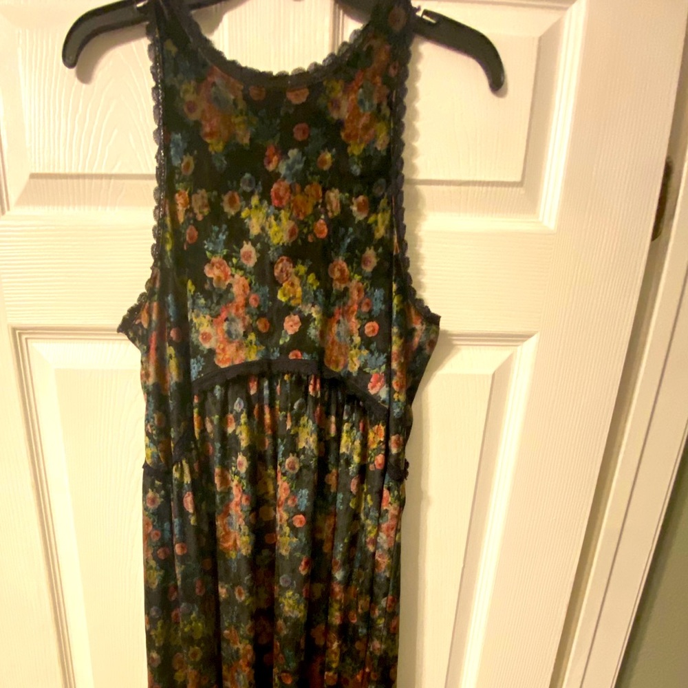 Pol Velvet Maxi Dress L